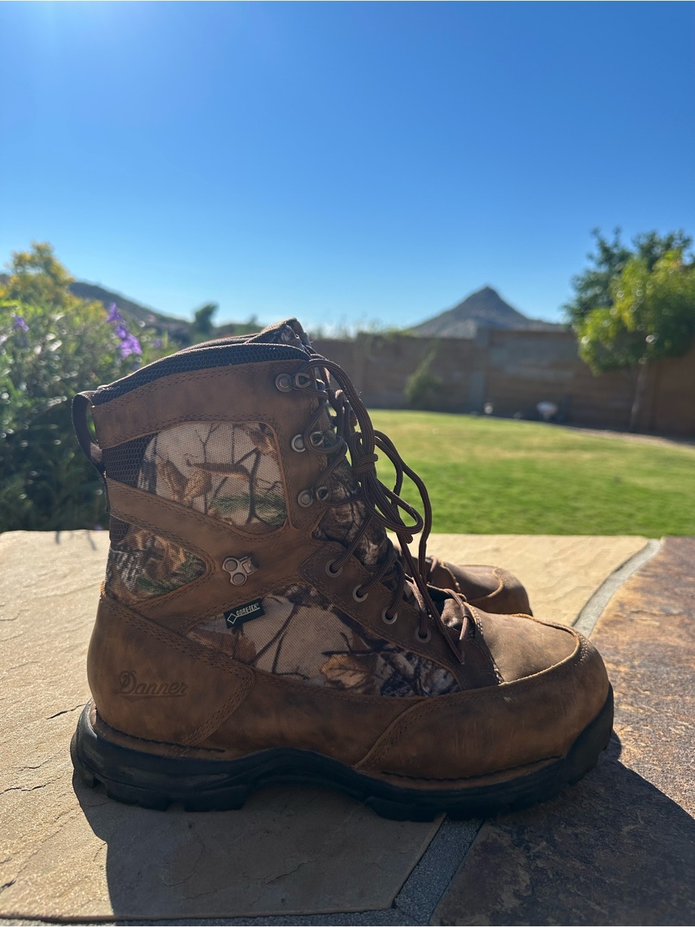Danner Men’s 10.5 Pronghorn 8” Realtree Xtra 400G Gore-Tex Hunting Boots